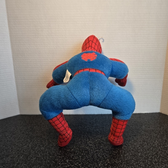 Marvel Spiderman Hanging Soft Plush 13" Toy Biz 2003 - Picture 3 of 5